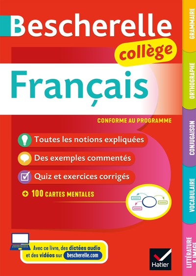 Picture of Bescherelle collège - Français (6e, 5e, 4e, 3e)