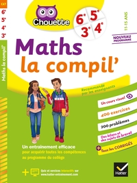 Picture of Maths La Compil' 6e, 5e, 4e, 3e