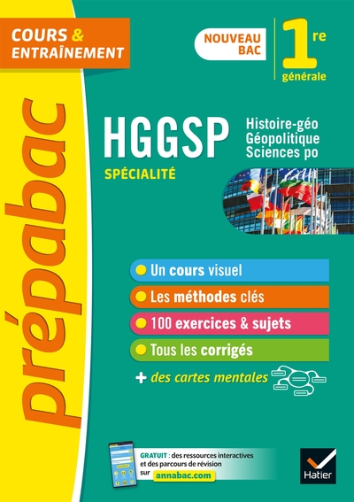 Picture of Prépabac HGGSP 1re générale (spécialité)