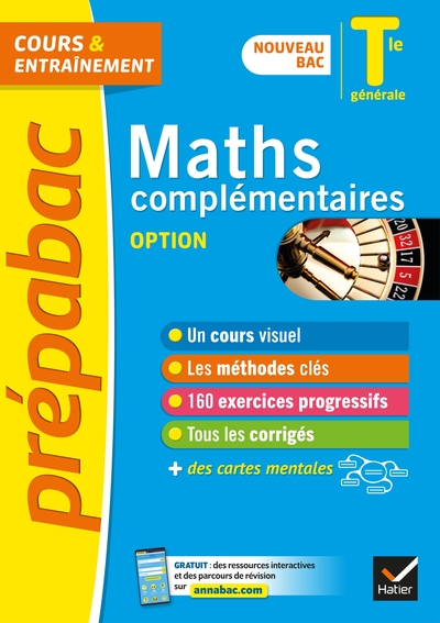 Picture of Prépabac Maths complémentaires (option) Tle générale - Bac 2023
