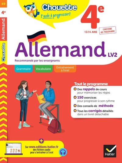 Image de Chouette - Allemand 4e - LV2 (A1+, A2)