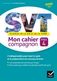 Picture of SVT cycle 4 éd. 2016 Mon cahier compagnon - Cahier de l'élève