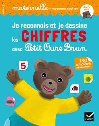 Picture of Je reconnais et je dessine les chiffres avec Petit Ours Brun - moyenne section