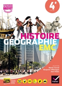 Picture of Histoire-Géographie Enseignement Moral et Civique 4e éd. 2016 - Manuel de l'élève
