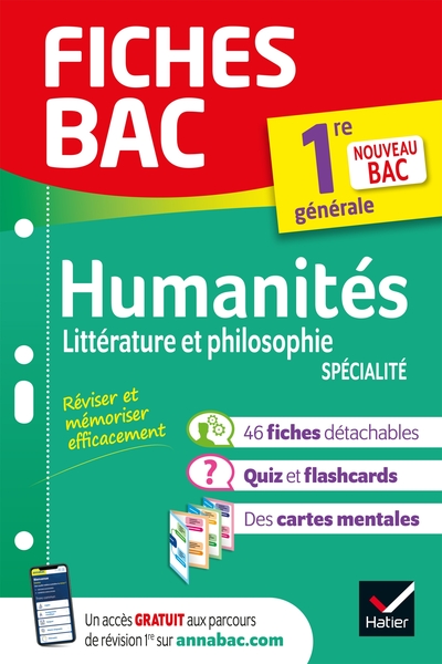 Picture of Fiches bac HLP 1re générale (spécialité)