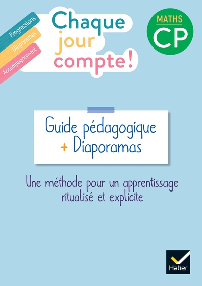Picture of Chaque jour compte - Maths CP Ed. 2022 - Guide bi média et accès site + PPT