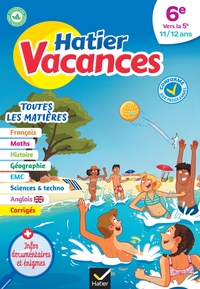 Picture of Hatier vacances - Cahier de vacances 2025 Toutes les matières - de la 6e vers la 5e