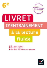 Picture of LECTURE 6e - LIVRET D'ENTRAINEMENT À LA  LECTURE FLUIDE