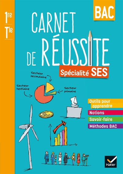 Picture of Carnet de réussite Sciences économiques et sociales SES 1re - Terminale - Éd. 2021 - Cahier élève