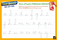 Picture of Mémo effaçable Lettres cursives