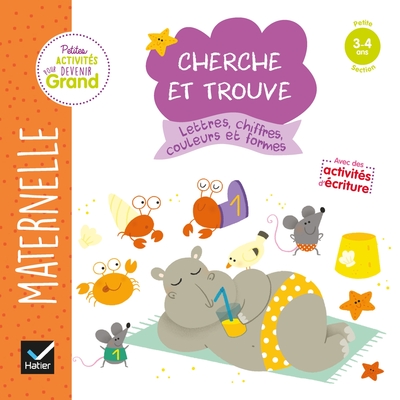 Picture of Cherche et trouve - Lettres, chiffres, couleurs et formes PS