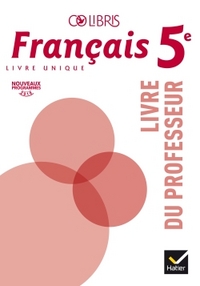 Picture of Colibris Français 5e éd. 2016 - Livre du professeur