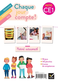 Picture of Chaque jour compte - Maths CE1 Ed. 2023 - Les ateliers  : jeux autocorrectifs