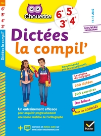 Picture of Dictées La Compil' 6e, 5e, 4e, 3e