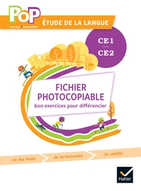 Picture of POP - Etude de la langue CE1 CE2 Ed. 2022 - fichier photocopiable pour la différenciation