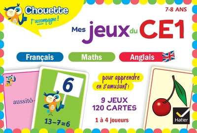 Picture of Chouette - Mes jeux du CE1 en français, maths, anglais