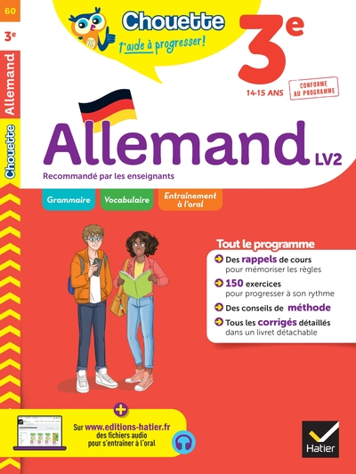 Image de Chouette - Allemand 3e - LV2 (A2, A2+)