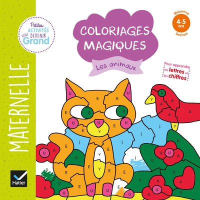 Image de Coloriages magiques - Les animaux MS