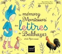 Image de Le Mémory Montessori des lettres de Balthazar et de Pépin aussi