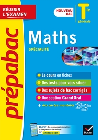 Picture of Maths Tle générale (spécialité) - Prépabac Réussir l'examen - Bac 2023