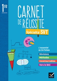 Picture of Mon carnet de réussite SVT 1re - Ed 2022 - Carnet élève