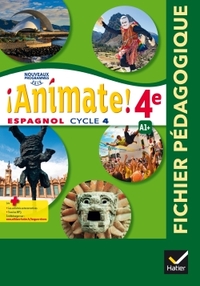 Picture of Animate - Espagnol 2e année LV2 Éd. 2017 - Livre du professeur