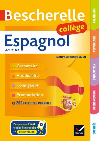 Picture of Bescherelle collège - Espagnol  (6e, 5e, 4e, 3e)