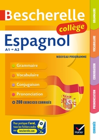 Picture of Bescherelle collège - Espagnol  (6e, 5e, 4e, 3e)