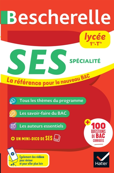 Picture of Bescherelle lycée  - SES  1re, Tle Nouveau bac