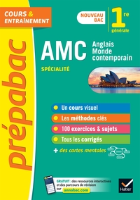 Picture of Prépabac AMC (Anglais monde contemporain) 1re générale (spécialité)