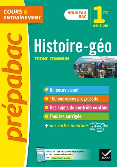 Picture of Prépabac Histoire-Géographie 1re générale