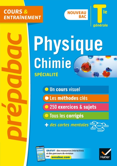 Picture of Prépabac Physique-Chimie Tle générale (spécialité) - Bac 2023