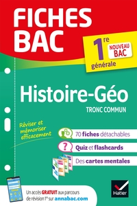 Picture of Fiches bac - Histoire-Géographie 1re générale