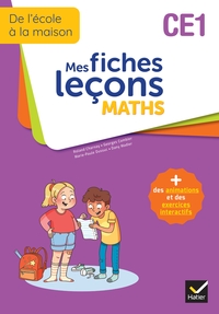 Picture of De l'école à la maison - Maths CE1 Ed. 2022 - Mes fiches Leçons de Maths + exercices numériques