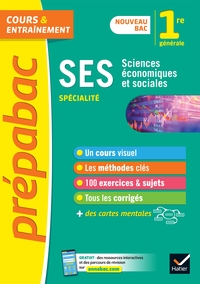 Picture of Prépabac SES 1re générale (spécialité)