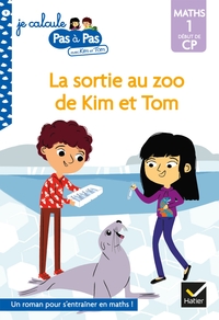 Image de Kim et Tom Maths 1 Début de CP - La sortie au zoo de Kim et Tom