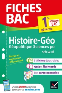 Picture of Fiches bac HGGSP 1re générale (spécialité)