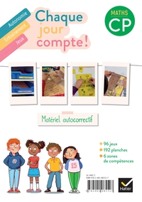 Picture of Chaque jour compte - Maths CP Ed. 2022 - Les ateliers  : jeux autocorrectifs
