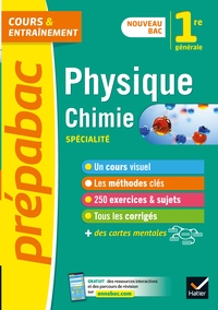 Picture of Prépabac Physique-chimie 1re générale (spécialité)