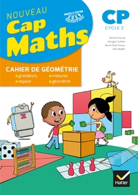 Image de CAP MATHS CP Éd. 2019 - Cahier de Géométrie-Mesure