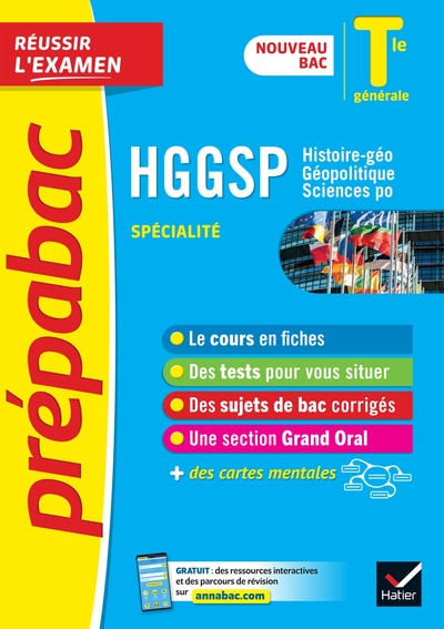 Picture of HGGSP Tle générale (spécialité) - Prépabac Réussir l'examen - Bac 2023
