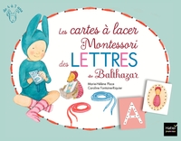 Image de Les cartes à lacer Montessori des lettres de Balthazar