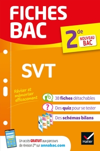 Picture of Fiches bac - SVT 2de