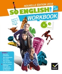 Picture of So English! Anglais 6e éd. 2016 - Workbook