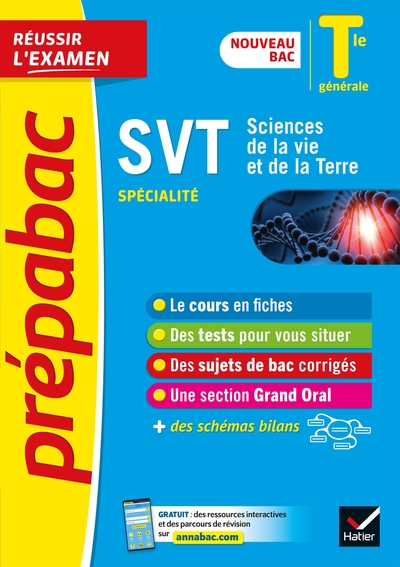 Picture of SVT Tle générale (spécialité) - Prépabac Réussir l'examen - Bac 2023