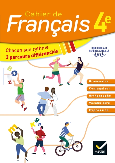 Picture of Cahier de Français 4e éd. 2020 - Cahier de l'élève
