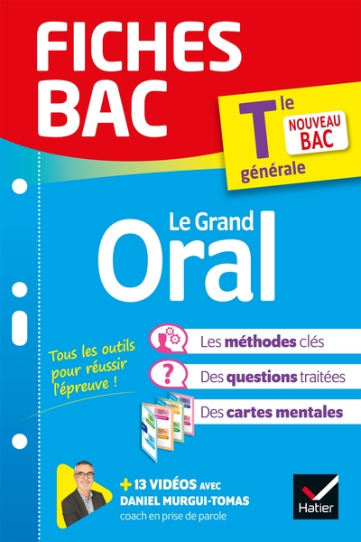 Picture of Fiches bac Le Grand Oral Tle générale - Bac 2024