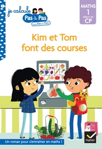 Image de Kim et Tom Maths 1 Début de CP - Kim et Tom font des courses
