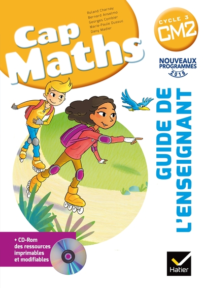 Image de CAP Maths CM2 Éd. 2017 - Guide pédagogique + CD-Rom