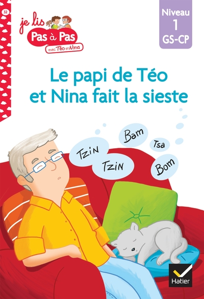 Picture of Téo et Nina GS-CP Niveau 1 - Le papi de Téo et Nina fait la sieste